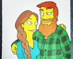This Boyfriend Drew His Girlfriend in 10 Different Cartoon Styles