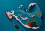 This Artist Creates Breathtaking Images by Layering Pieces of Paper