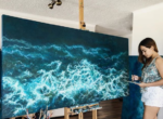 Sydney Based Artist Paints Realistic Waves With a Touch of Magic