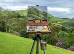 Artist Paints Landscapes That Blend Into the Environment
