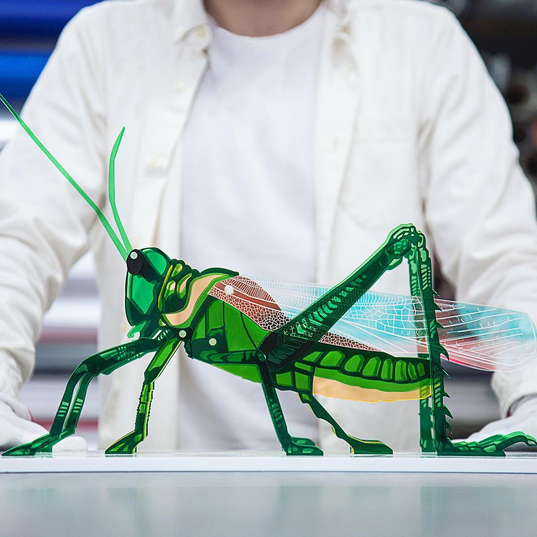 Artist Makes Highly Detailed Insect Sculptures - 5dwallpaper.com