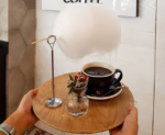 Chinese Coffee Shop Serves Hot Drinks with Sugar Clouds