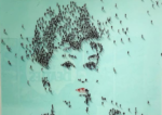 These Celebrity Portraits Are Made From Tiny Painted People
