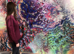 These Large-Scale Paintings Look Like Colorful Topographies