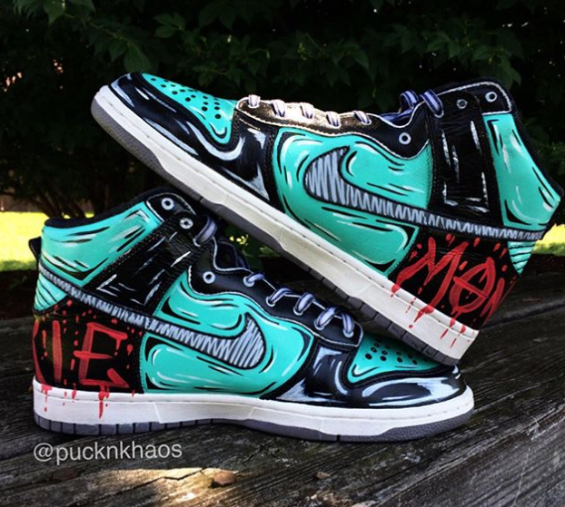 Artist Makes Amazing Custom Sneakers from Discarded Shoes - 5dwallpaper.com