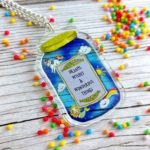 Artist Creates Cute Acrylic Necklaces With Illustrated Characters