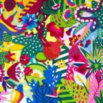 Artist Glues Hundreds of Pieces of Felt, Creating Eye-Popping Illustrations