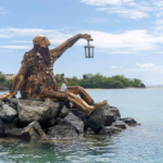 Danish Artist Builds Wooden Giants From Recycled Materials and Hides Them in Forests