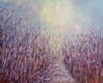Artist Paints Beautiful Flowery Fields Inspired By The Countryside