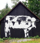 Artist Paints Big Cow Murals to Create a Culture That Promotes Kindness
