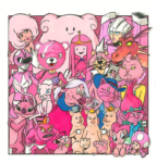 French Artist Sorts Her Favorite Cartoon Characters by Color