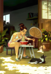 Artist Creates Beautiful Illustrations Inspired by Her Life