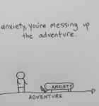 Teacher Draws Minimalistic Comics to Reduce Anxiety