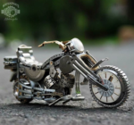Artist Creates Miniature Motorcycles From Vintage Watches