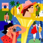 DQ’s Illustrations Will Inspire You to Take That Vacation