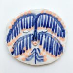 Armi Teva Paints Faces on Ceramic