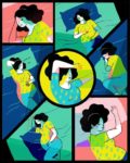 Ana Galvañ’s Comic Illustrations Are Based on Colors and Shapes