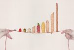 Vicki Ling Illustrates Things That Are “Hanging by a String”