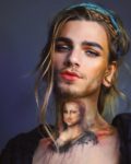 Dutch Make-Up Artist Incorporates Iconic Paintings into His Look