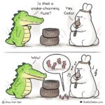 These Amusing Comics Star a Friendly Gator