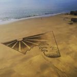 Jben’s Large-Scale Beach Art is Stunning