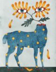 Lou Benesch Creates Intriguing Watercolor Paintings Featuring Mythical Creatures