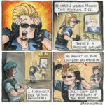 Artist Creates Watercolor Comics Inspired By “Resident Evil”